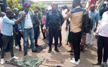 Goma : La police criminelle vient de mettre la main sur un réseau qui terrorise la population