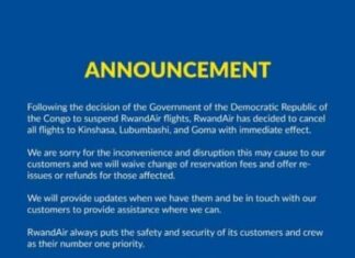 REACTION DE PAUL KAGAME- LUI AUSSI ANNULLE LE RWANDAIR EN RDC
