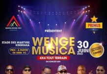 Message fort pour Wenge Musica 4×4. Concert annulé?