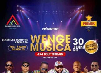 Message fort pour Wenge Musica 4×4. Concert annulé?