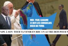 LE PAPE À SON TOUR VA VENIR EN RDC UN AUTRE DÉFI POUR NOUS – PEUPLE OZA WAPI?