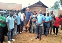 kalehe : la G_ABS lance son projet d’adduction d’eau potable, financé par SE Aimé Boji Sangara.