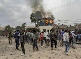 VOICI LA DETERMINATION: À BINI LES MANIFESTANTS CONTINUENT À REVENDIQUER JUSQU’À CE QUE LA MONUSCO QUITTE
