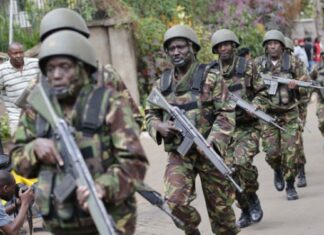 EAC: Les soldats Kenyans font leur entrée dans le pays