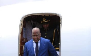 RDC: C’EST VRAIMENT UNE HONTE POUR FELIX TSHILOMBO, L’AVION VIENT D’ATTERIR MAIS…