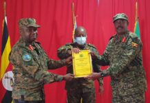 Traque des ADF : Dick Olum prend officiellement le commandement du contingent UPDF