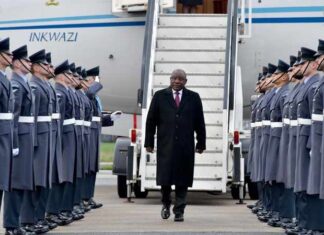 South African President Cyril Ramaphosa visit to United Kingdom