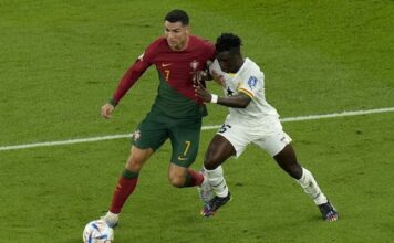 Did Cristiano Ronaldo dive against Ghana?