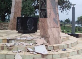 South Africa hero Chris Hani’s monument vandalized