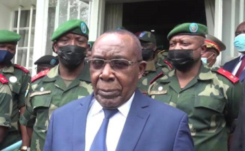 ARRIVÉ DU RWANDAIS MINISTRE DE LA DEFENSE DE LA RDC AUJOURD’HUI À GOMA