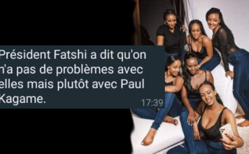 QUE CE QUE LES RWANDAIS DISENT CONTRE LA RDC? – MARCHE YA SAMEDI SOUTIEN A FELIX- NS DISONS NON!