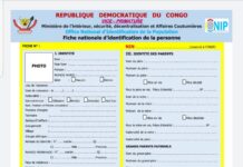 VOICI LA FICHE NATIONALE D’IDENTIFICATION – ONIP