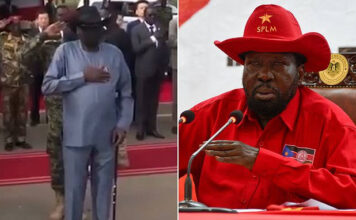 Six journalists in South Sudan detained over footage of president wetting himself