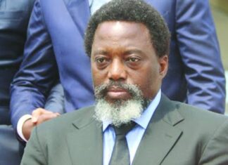 Joseph Kabila en reunion en Afrique du Sud
