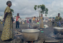 RDC-M23: des déplacés en colère manifestent à Goma pour exiger de l’aide du gouvernement