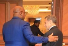 RDC : L’ancien Président français, Nicolas Sarkozy attendu ce mercredi à Kinshasa