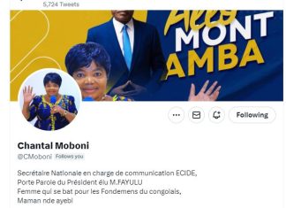MAMAN CHANTAL MOBONI VOUS POSE UNE EQUATION À RÉSOUDRE