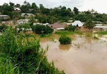 les eaux du fleuve Congo envahissent de nombreuses habitations