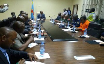 Emmanuel Shadary salue la position des opposants à Lubumbashi