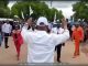 ACCEUIL CHALLEREUX DU PRESIDENT A LUBUMBASHI