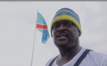 Marche du 20 mai – Jackie Ndala mobilize devant le Palais du peuple