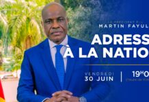 Le Président élu Martin Fayulu s’adresse à la nation ce vendredi 30 juin 2023 à 19h (heure de kinshasa)