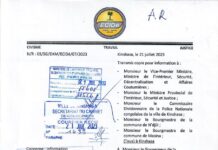 COMMUNIQUÉ DE L’ECIDE – ACTIVATION DE L’ARTICLE 64