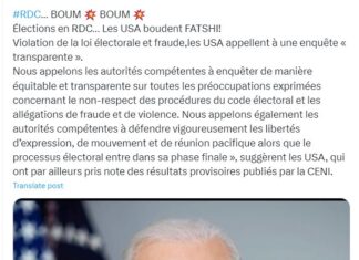 USA BOUDE FATSHI ET D.KADIMA ÉXPLICATION FRAUDE