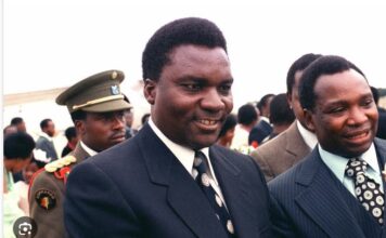 Goma, 19 Octobre 1979. Les présidents du Rwanda, du Burundi et du Zaïre se rencontrent à Goma pour discuter