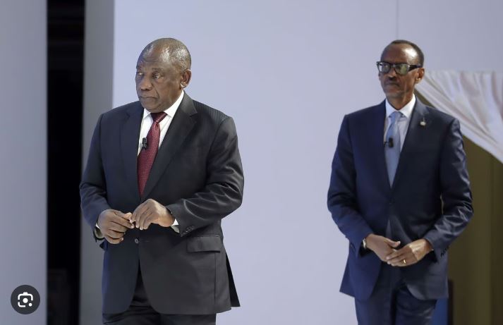 RDC- PAUL KAGAME AFFICHE T-IL LA PEUR?  Pour Paul Kagame, l’armée sud-africaine ne devrait pas combattre le M23, car ce dernier « défend ses droits ».
