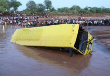 Emergency Rescue Efforts as Bus Swept Away by Floods in Northern Kenya