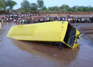 Emergency Rescue Efforts as Bus Swept Away by Floods in Northern Kenya