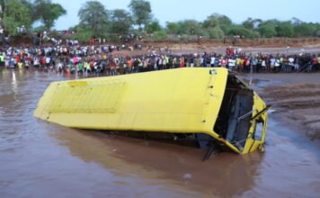Emergency Rescue Efforts as Bus Swept Away by Floods in Northern Kenya