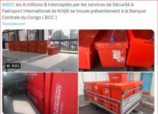 Les 8 millions $ iterceptés à l’aoroport de Ndjili…