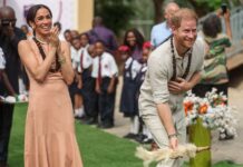 Prince Harry and Meghan Begin Visit to Nigeria