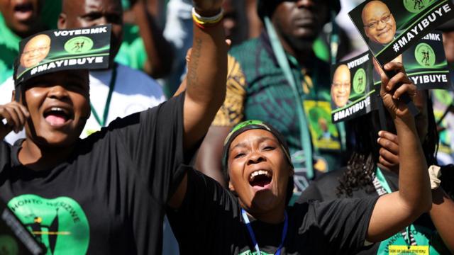 Jacob Zuma’s Vibrant Rally Ignites Soweto Ahead of South Africa’s General Election”
