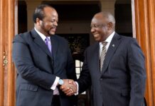King Mswati III Attends President Ramaphosa’s Inauguration in South Africa