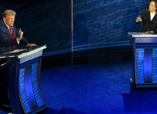 “Harris Presses Trump on Key Issues in High-Stakes Presidential Debate”