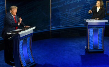 “Harris Presses Trump on Key Issues in High-Stakes Presidential Debate”