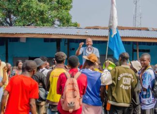 Mike Isem-Alain Zikatedi: Sensibilisation à la base sur la Cohésion Nationale