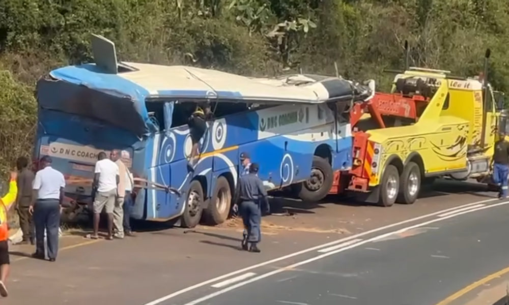 Forty-two killed in South Africa bus crash involving Zimbabwean and Malawian passengers