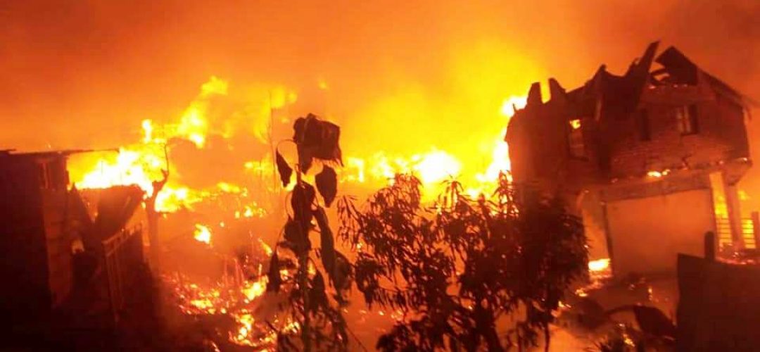 Tragedy in Bukavu: Nighttime Fire Claims 14 Lives in Rebel-Held City