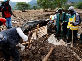 Kenya landslide kills 21 as heavy rains batter region