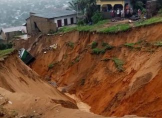 At least 13 killed, more than 30 missing after landslide in eastern Congo