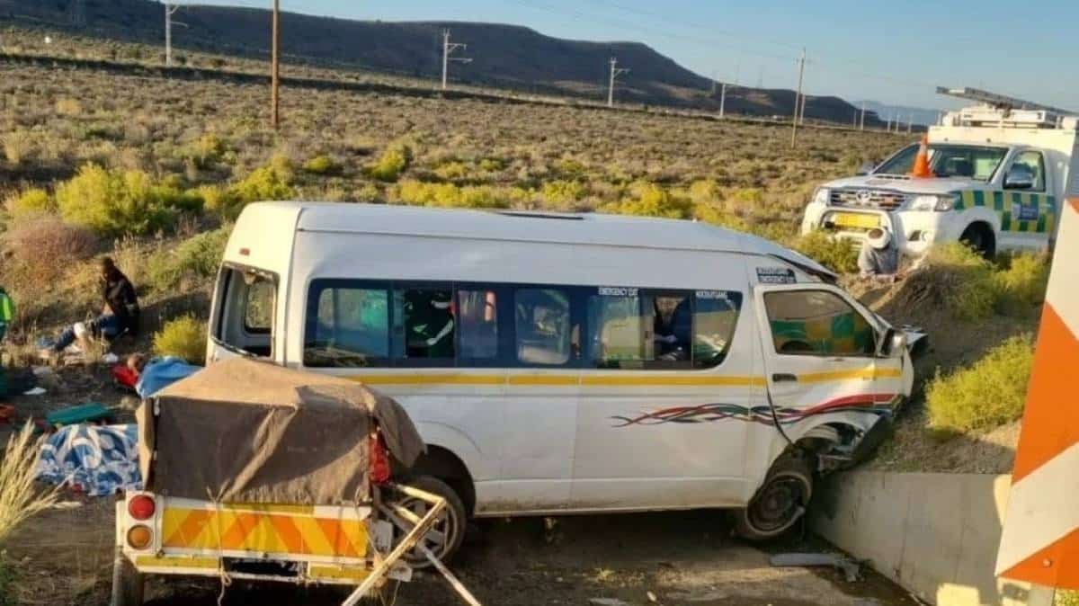 At least 11 dead in South Africa minibus taxi crash amid road safety concerns