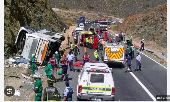 Thirteen pupils killed in South Africa minibus crash