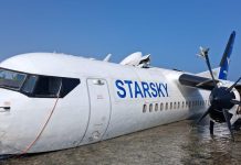 Somali pilot praised after safely crash-landing faulty passenger plane