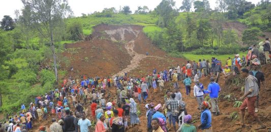 Floods and landslides kill at least 30 in southern Ethiopia