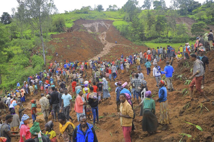 Floods and landslides kill at least 30 in southern Ethiopia