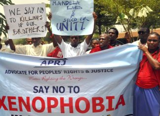 Nigeria urges citizens in South Africa to stay alert after anti-immigration protest turns violent